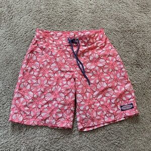 Vineyard Vines Men Pink Swimwear Swim Shorts Size 30 Board Trunks